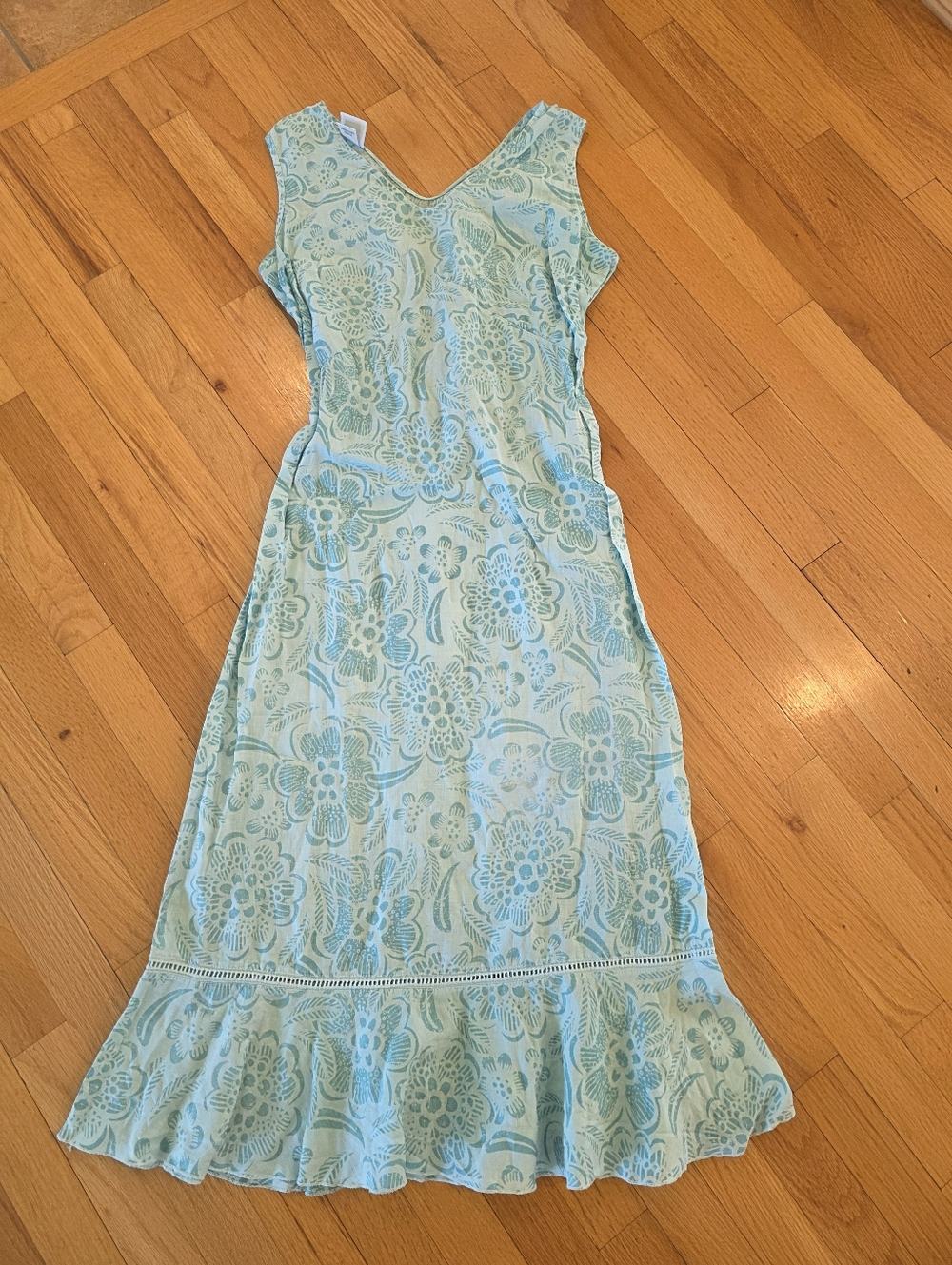 Sunny Side Up Linen Dress